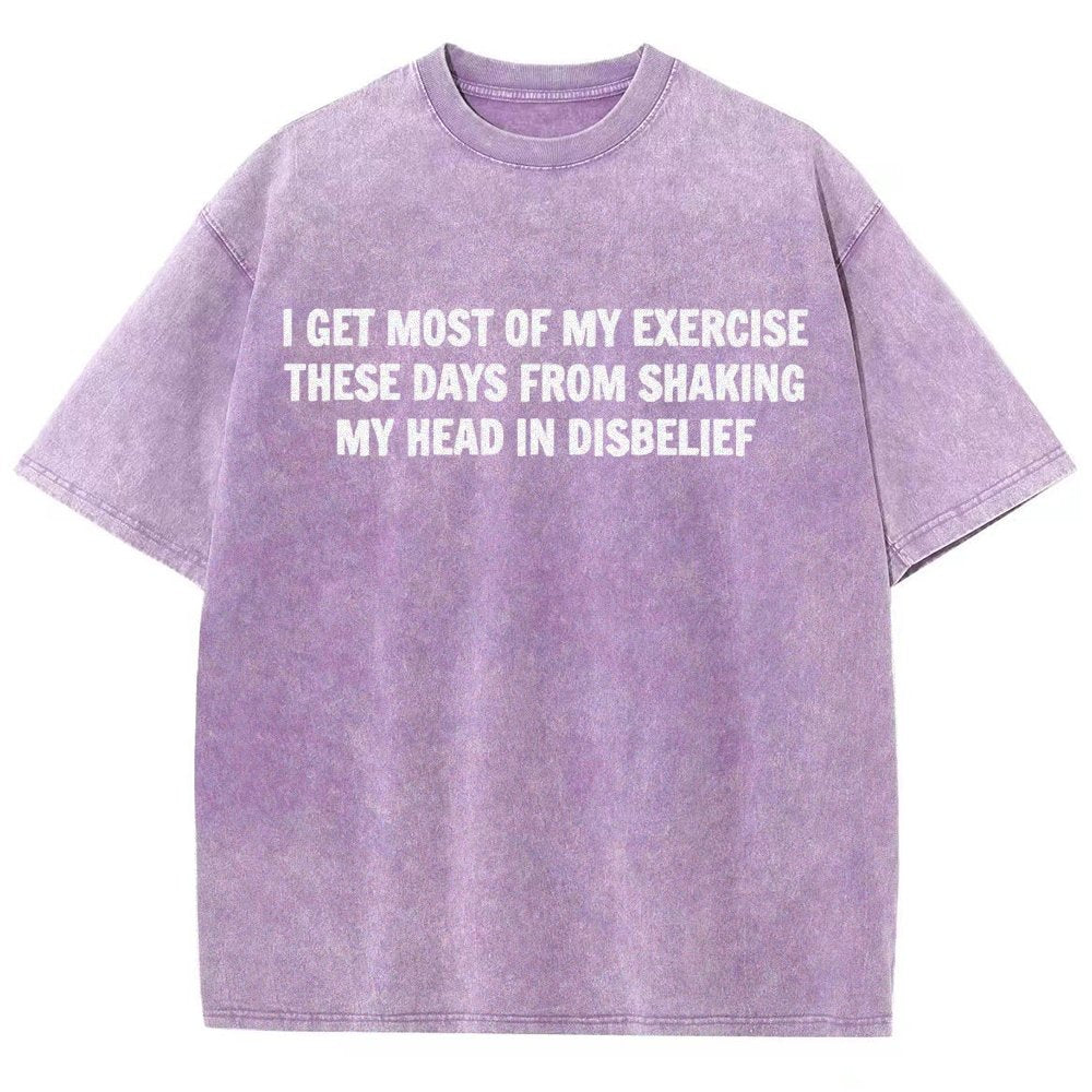 Shaking My Head Sarcastic  Vintage Distressed T-shirt