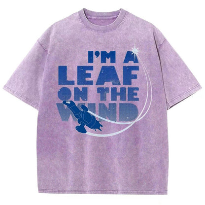 I’m a Leaf on the Wind Vintage Distressed T-shirt