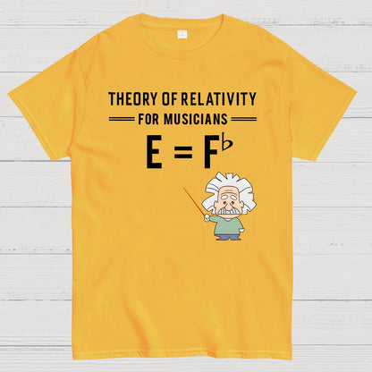 Theory Of Relativity For Musicians Geek T-Shirt