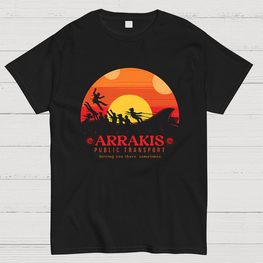 Mystic Land Getting You There Sometimes Geeky T-Shirt