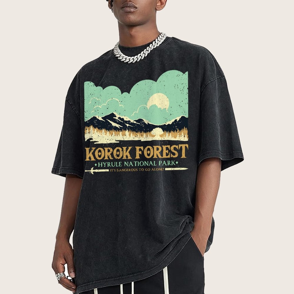 Legendary Forest Vintage Distressed T-shirt