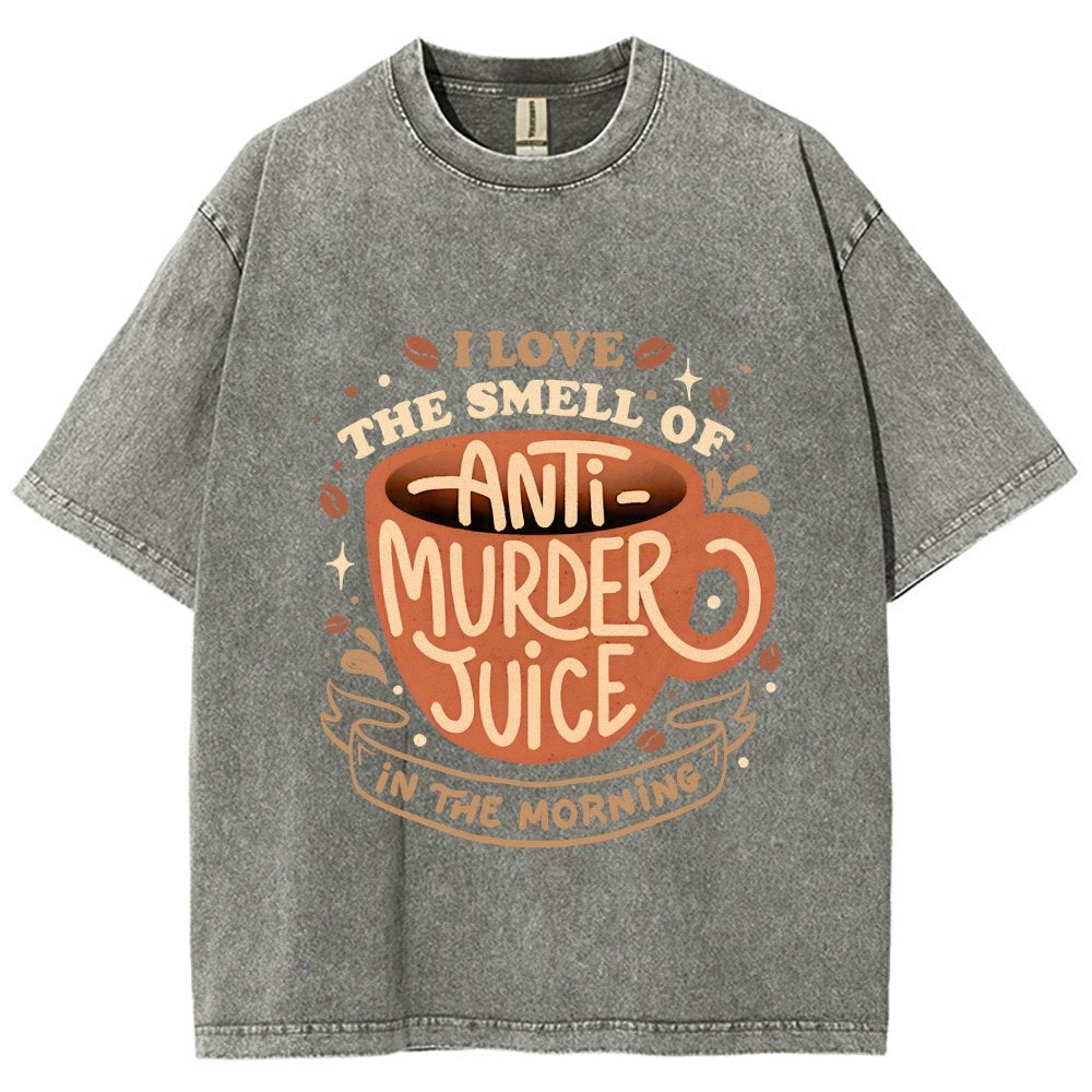 Anti-Murder Juice Vintage Distressed T-shirt