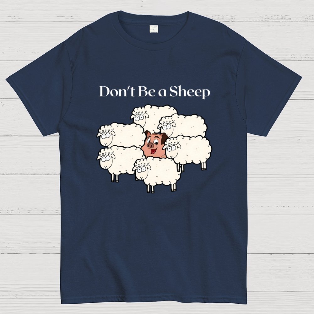 Don't Be a Sheep Geek T-Shirt
