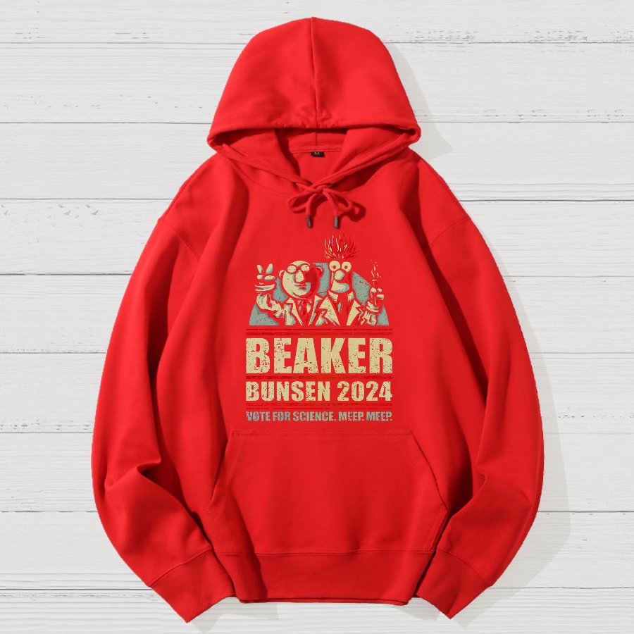 Vote For Science Geek Cotton Hoodie