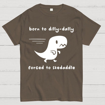 Forced To Skedaddle Geek T-Shirt