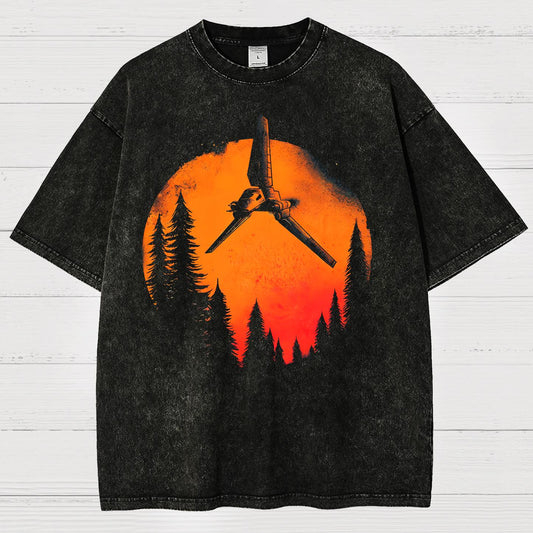 Unidentified Flying Vehicle Vintage Distressed T-shirt