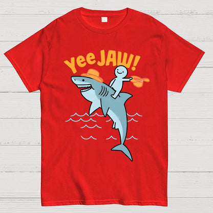 Yee Jaw! Shark Week Geek T-Shirt