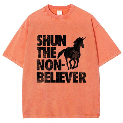 Shun the Non-Believer! Vintage Distressed T-shirt