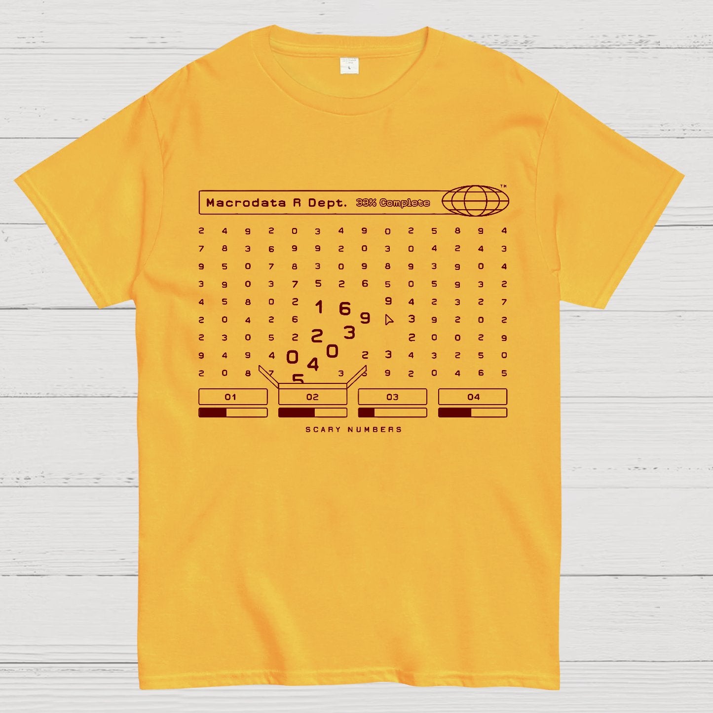 Scary Numbers Geek T-Shirt