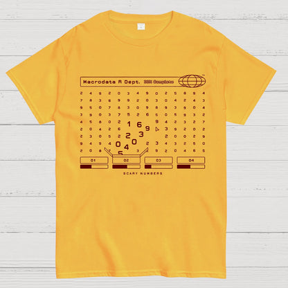 Scary Numbers Geek T-Shirt