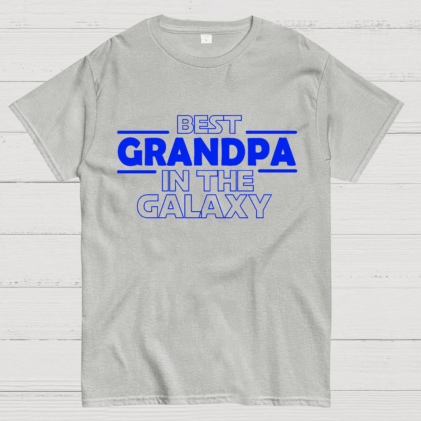 Best Grandpa in the Galaxy Geek T-Shirt
