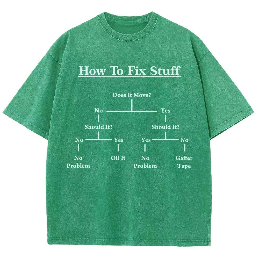 How To Fix Stuff DIY Guide Vintage Distressed T-shirt
