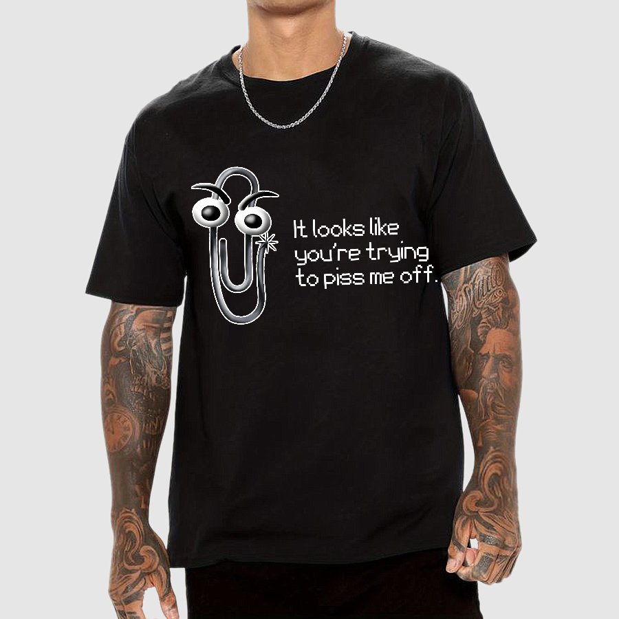 One Snippy Clip Geek T-Shirt