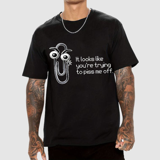 One Snippy Clip Geek T-Shirt