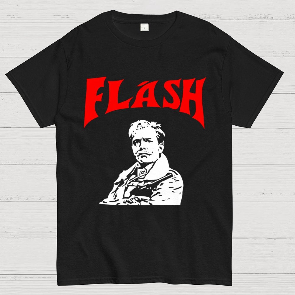 Mystery Hero Flash Spoof Ringer Unisex Geek T-Shirt