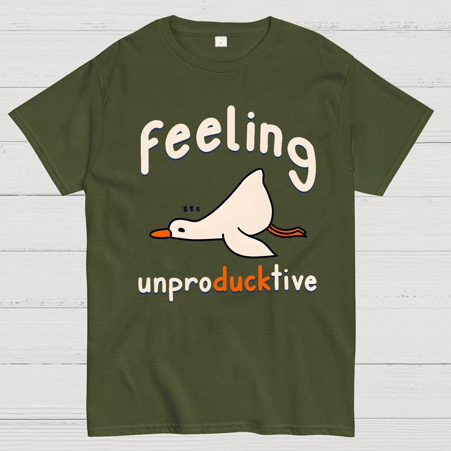 Feeling Unproducktive Geek T-Shirt