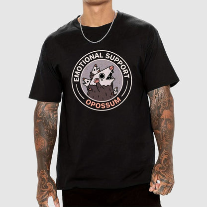Emotional Support Possum Geek T-Shirt