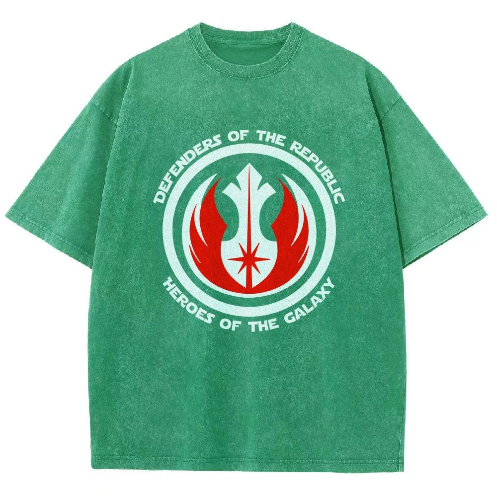 Protectors Of The Realm Heroes Of The Cosmos Vintage Distressed T-shirt