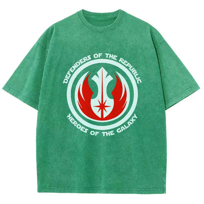 Protectors Of The Realm Heroes Of The Cosmos Vintage Distressed T-shirt