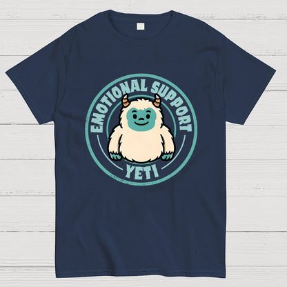Emotional Support Yeti Geek T-Shirt