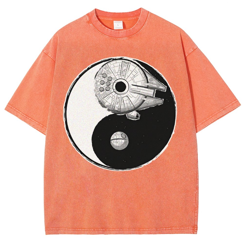 The Power Of Balance Vintage Distressed T-shirt