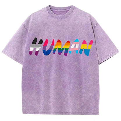 Human Vintage Distressed T-shirt