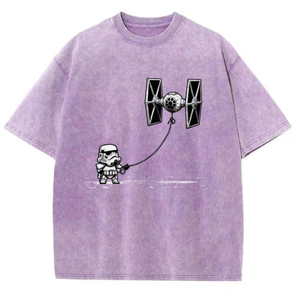 Flying The Galactic Alliance's Kite Vintage Distressed T-shirt