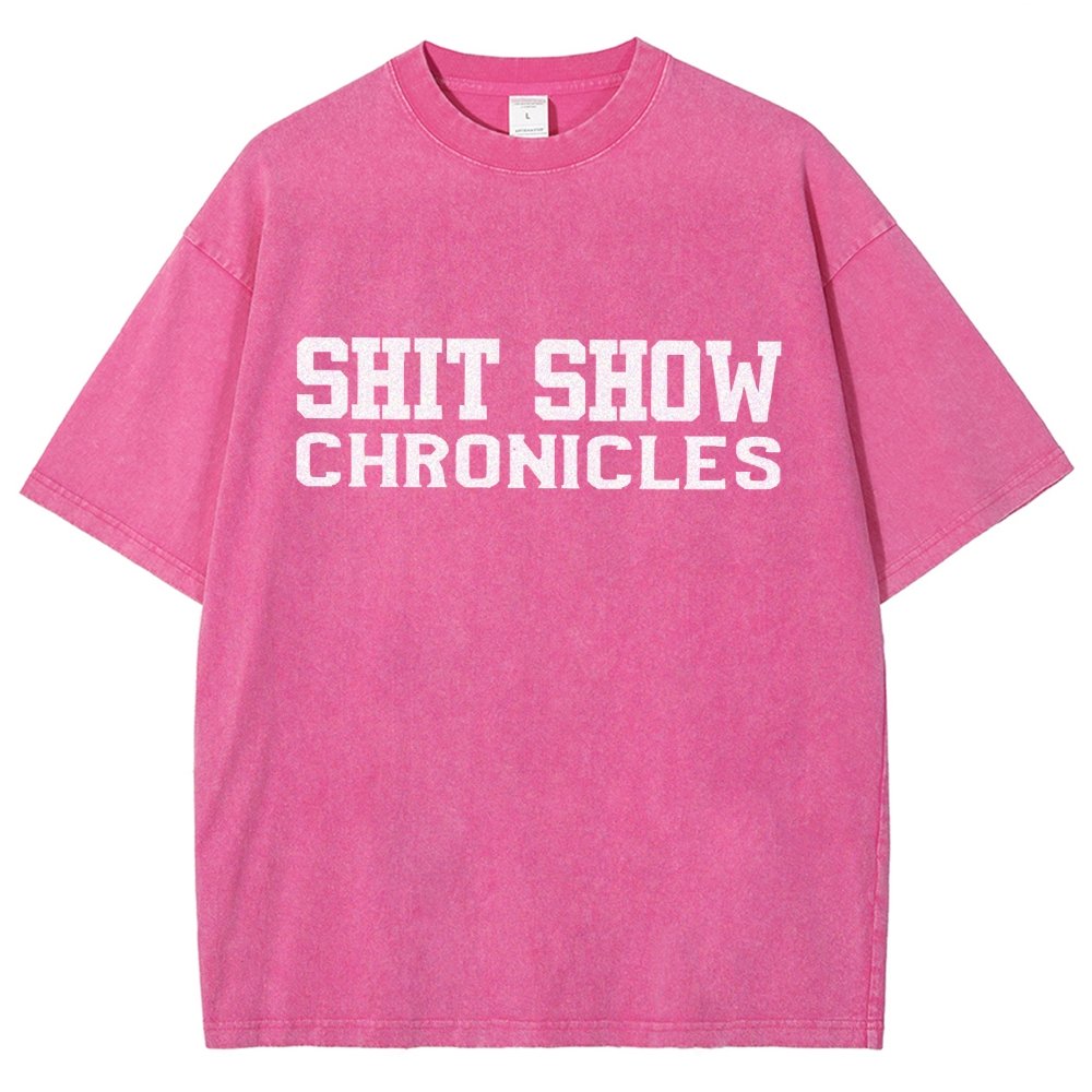 Shit Show Chronicles Vintage Distressed T-shirt
