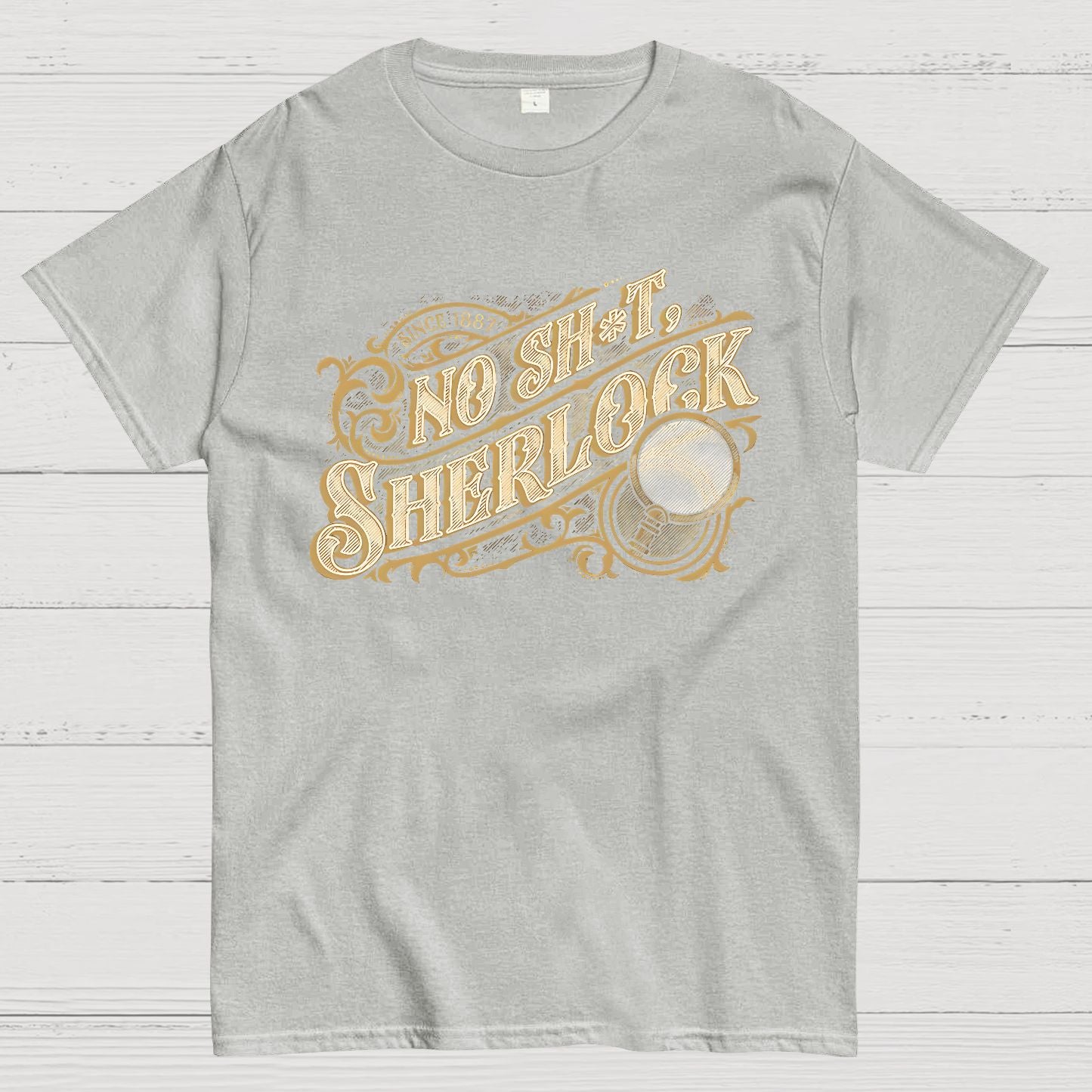 Book Detective Quote No Shit Geek T-Shirt