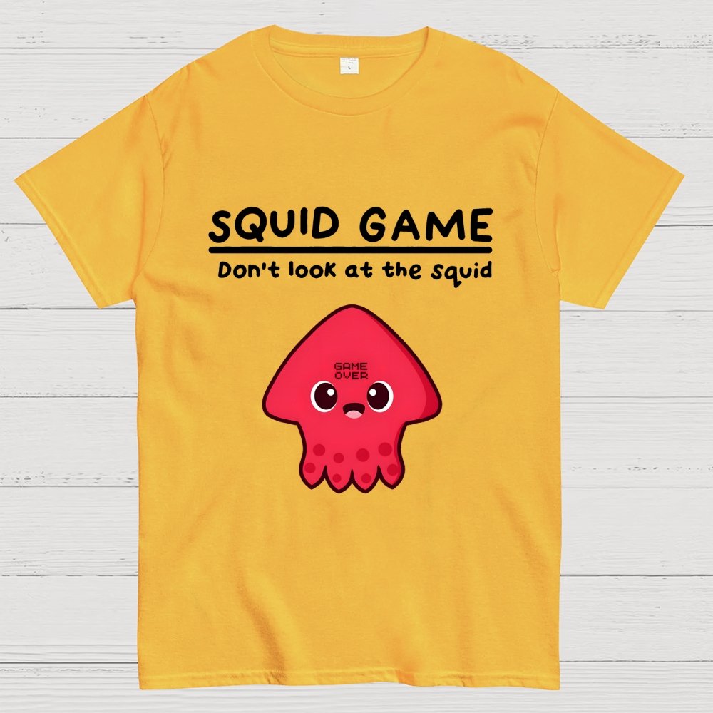 Don't Look At The Squid Geek T-Shirt