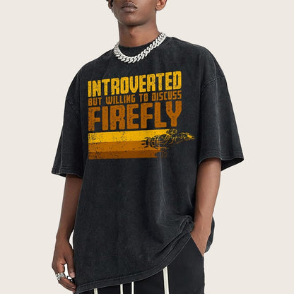 Introverted Wanderer Vintage Distressed T-shirt