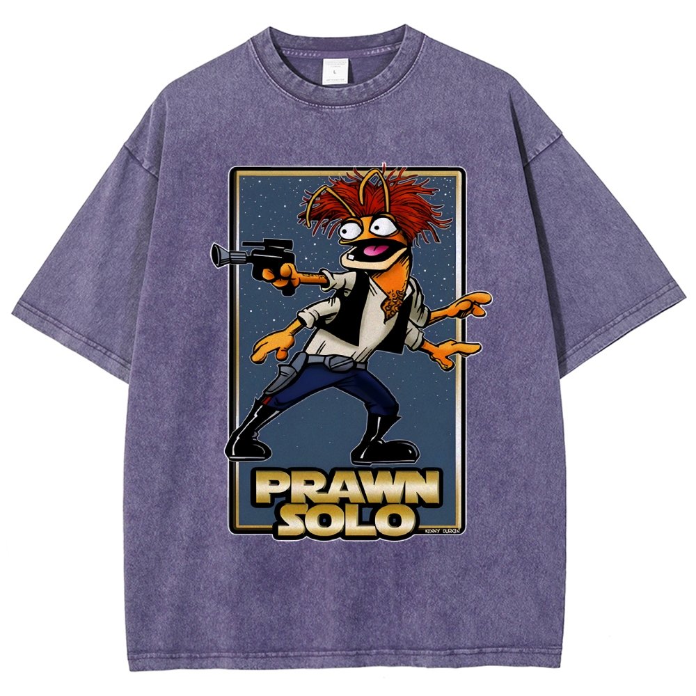 Prawn Hero Vintage Distressed T-shirt