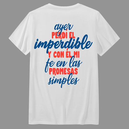 Perdí el imperdible Double-sided printing Geek T-Shirt