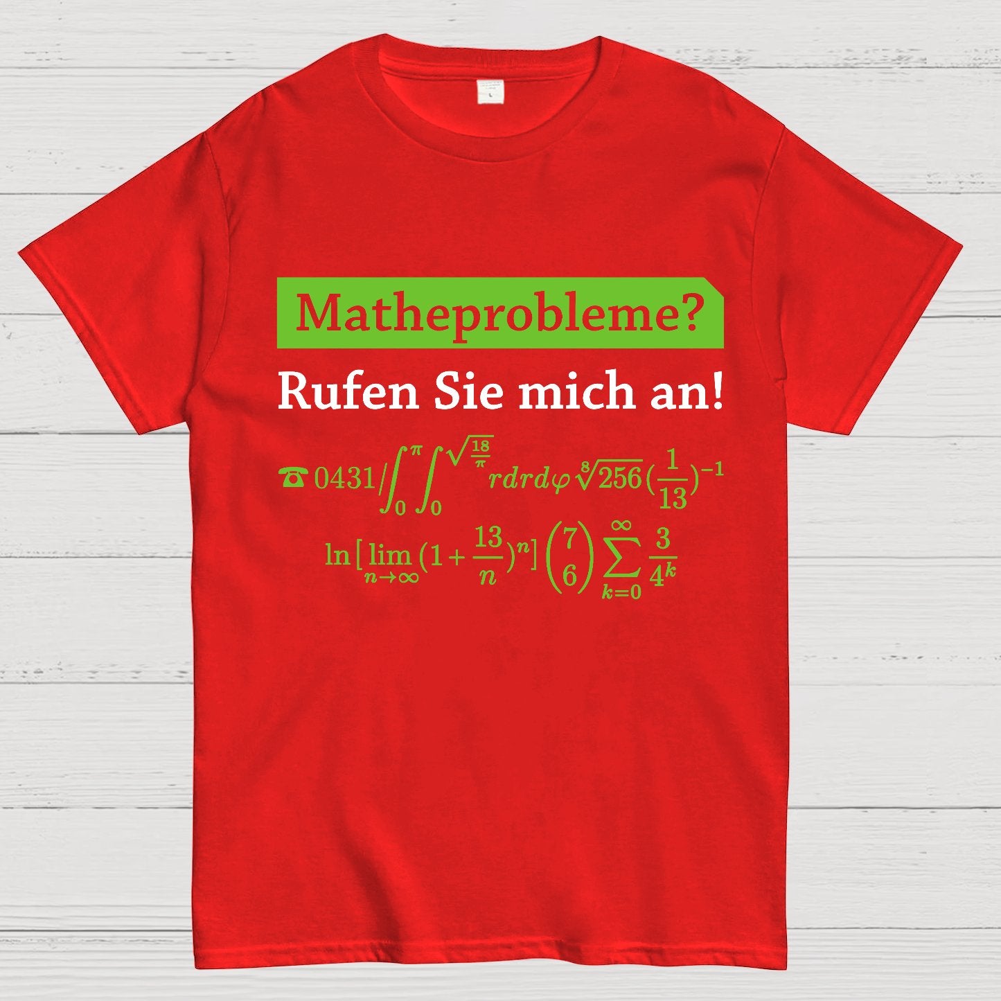 Funny Word Matheprobleme? Geek T-Shirt
