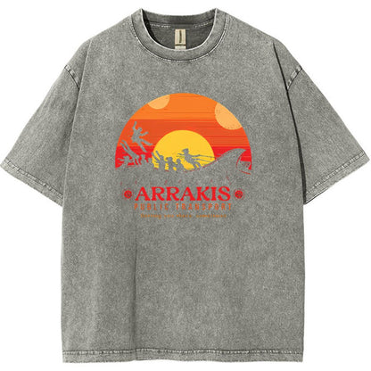 Mystic Land Getting You There Sometimes Vintage Distressed T-shirt