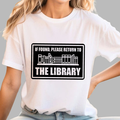 Return To The Library Geek T-Shirt