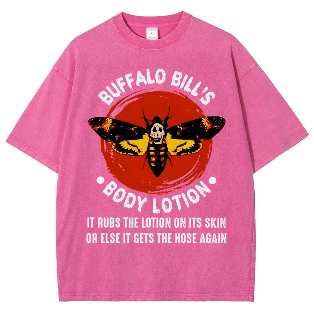 buffalo bills body lotion Vintage Distressed T-shirt