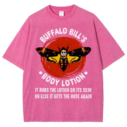 buffalo bills body lotion Vintage Distressed T-shirt