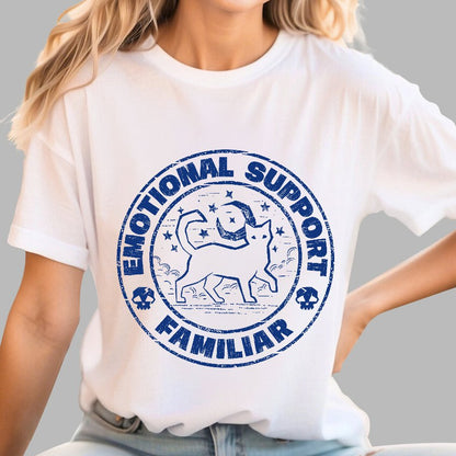 Emotionally Supportive Familiar Geek T-Shirt