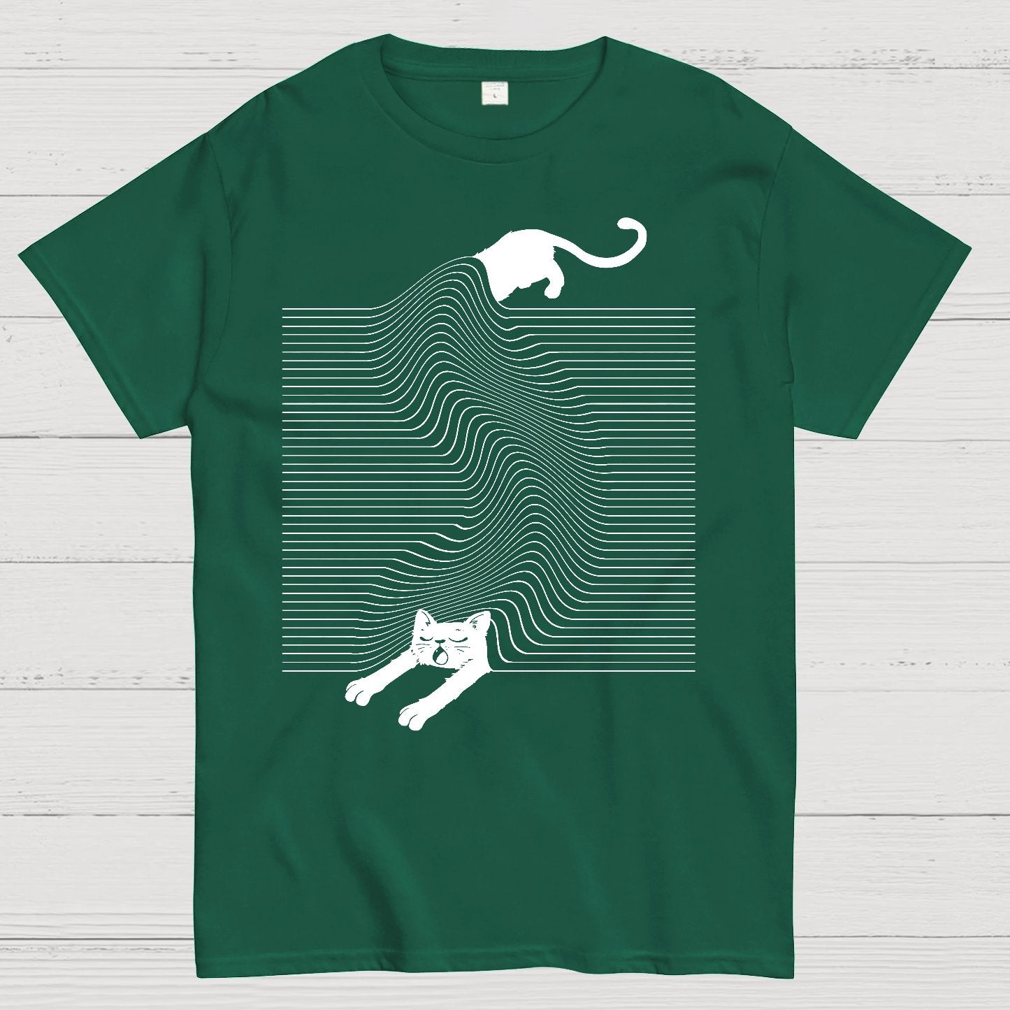 Cute Cat Geek T-Shirt