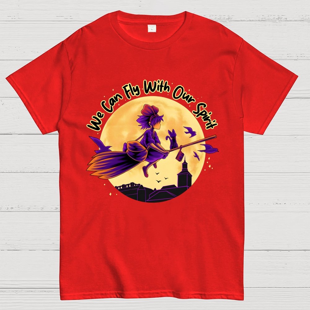 Fly With Our Spirit Unisex Geek T-Shirt