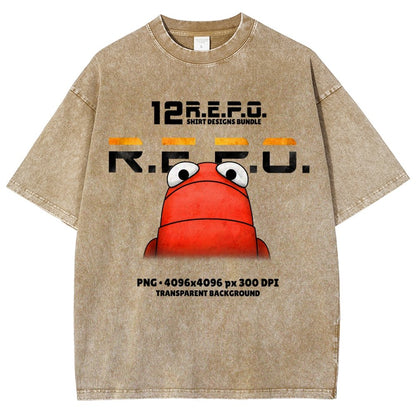 R.E.P.O. Game Funny Meme Vintage Distressed T-shirt