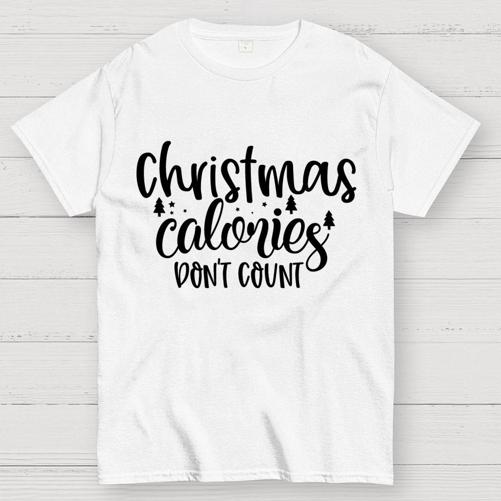 Christmas Calories Don't Count Geek T-Shirt
