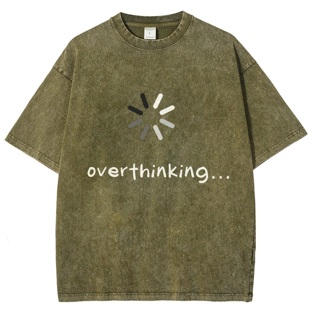Overthinker Vintage Distressed T-shirt