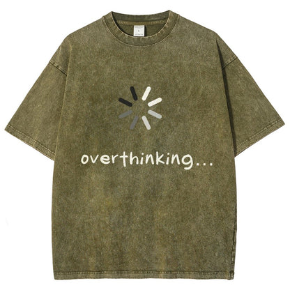 Overthinker Vintage Distressed T-shirt