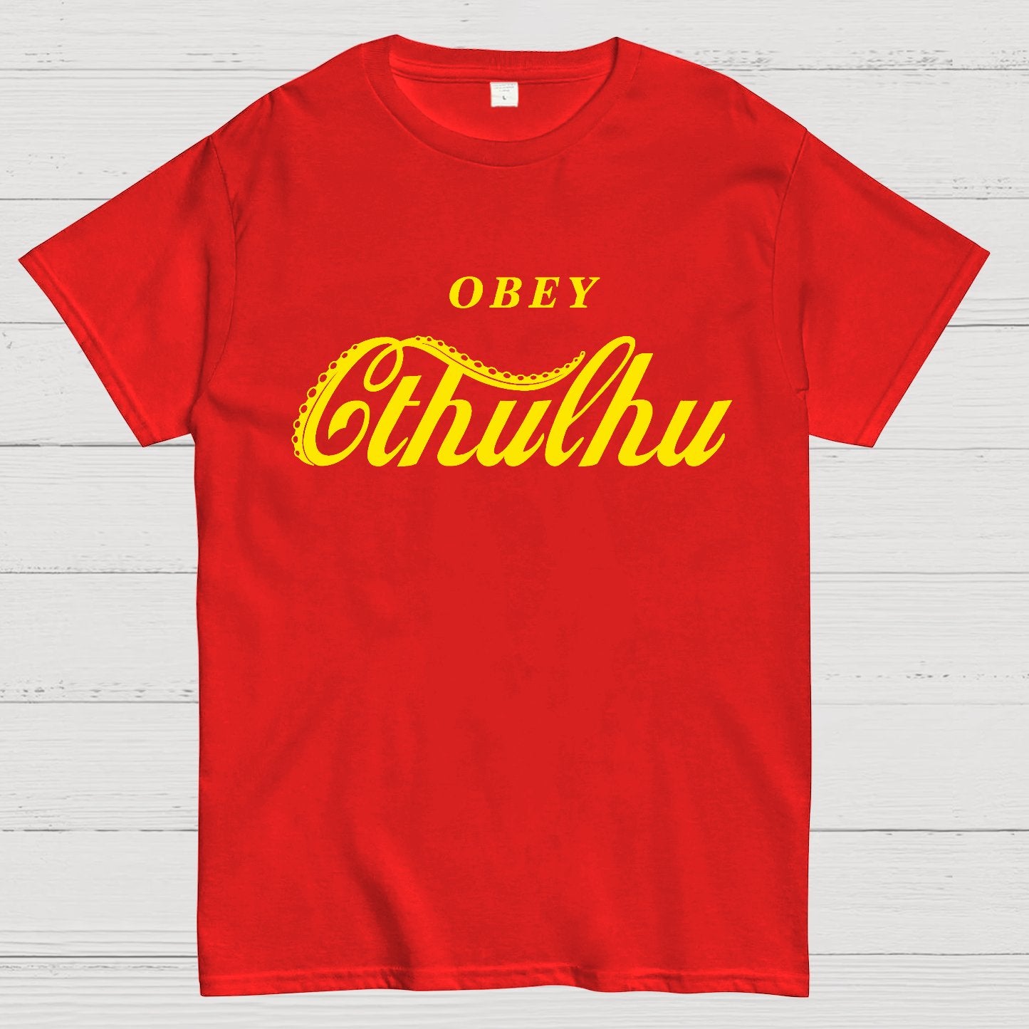 Obey Cthulhu Geek T-Shirt