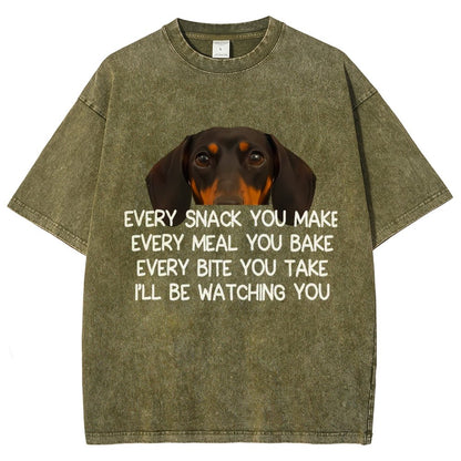 Every Snack You Make Vintage Distressed T-shirt