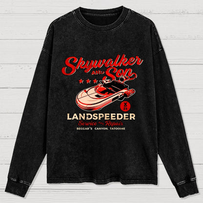 Speeder Shop Washed Long Sleeve Tee
