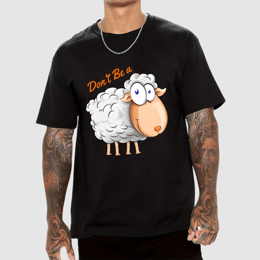 Don't Be a Sheep Geek T-Shirt