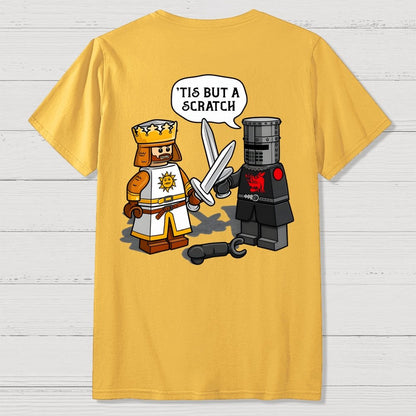 King Vs Knight Front And Back Printing Geek T-Shirt
